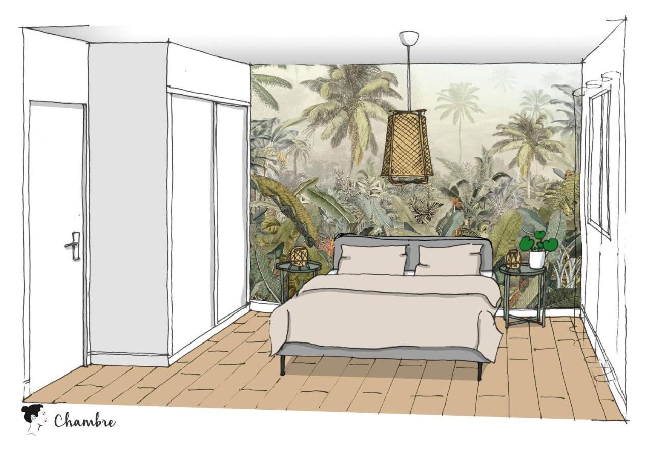 Ilunabarra - Appartement Calme, Vue Mer, Parking - Wifi Ciboure Exteriér fotografie