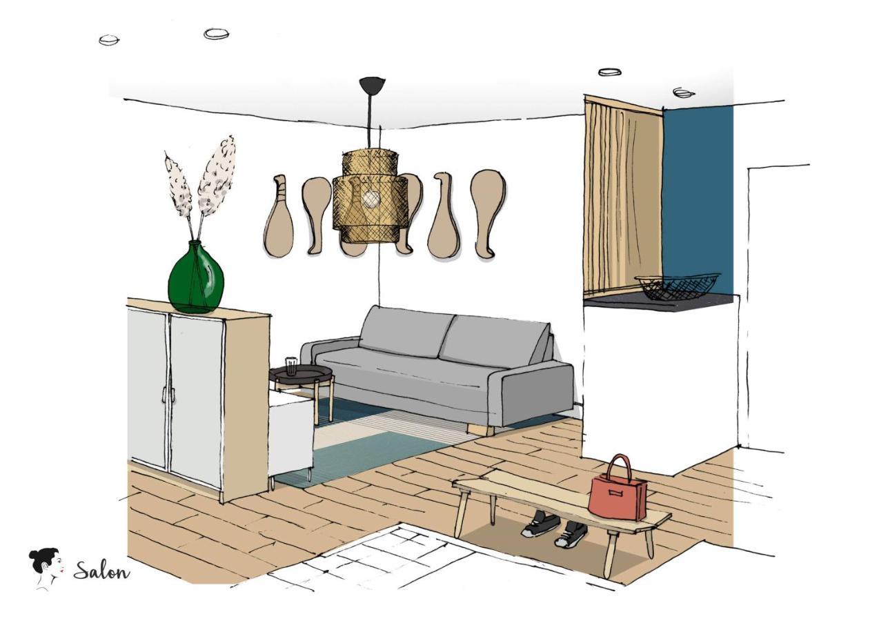 Ilunabarra - Appartement Calme, Vue Mer, Parking - Wifi Ciboure Exteriér fotografie