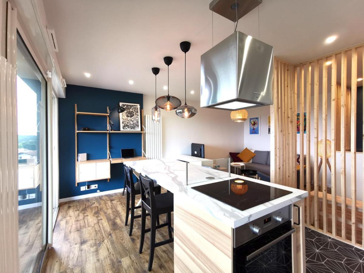 Ilunabarra - Appartement Calme, Vue Mer, Parking - Wifi Ciboure Exteriér fotografie