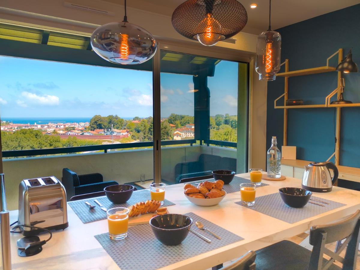 Ilunabarra - Appartement Calme, Vue Mer, Parking - Wifi Ciboure Exteriér fotografie