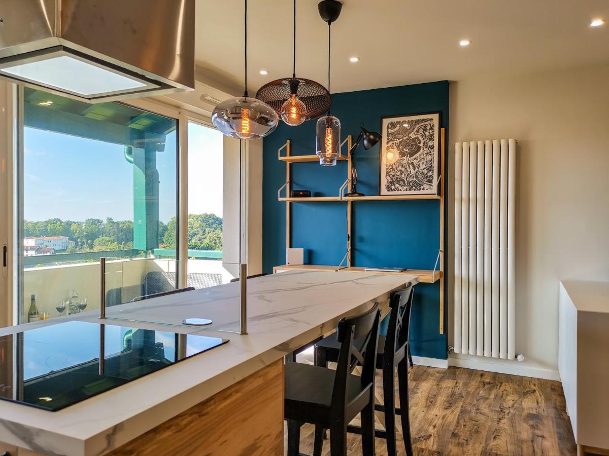 Ilunabarra - Appartement Calme, Vue Mer, Parking - Wifi Ciboure Exteriér fotografie